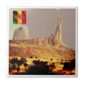 zML008 MALI, De Hand van Fatima, Afrika, Tegeltje (Voorkant)