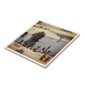 zML010 MALI, Panorama, Afrika Tegeltje (Zijkant)