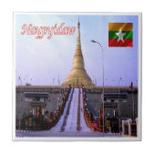 zMM004 NAYPYIDAW, Myanmar, Birma, Azië, Tegeltje (Voorkant)