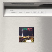 zMO007 TOWER MACAU of MACAO, Azië, Fridge Magneet (Insitu (Vaatwasser))