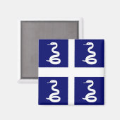 zMQ001 MARTINIQUE, Vlag, Amerika, Fridge Magneet (Voorkant / Achterkant)