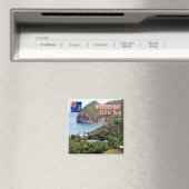 zMS005 MONTSERRAT, Little Bay, America, Fridge Magneet (Insitu (Vaatwasser))