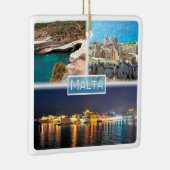 zMT003 PETER D POOL MNAJDRA BY NACHT Malta, Keramisch Ornament (Rechts)