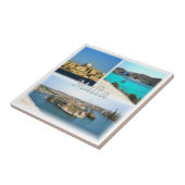 zMT006 VALLETTA, Malta, Europa, Tegeltje (Zijkant)