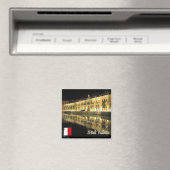 zMT011 IL-BELT waterfront VALLETTA, Malta, Fridge Magneet (Insitu (Vaatwasser))