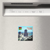 zMU014 PORT LOUIS, Mauritius, Afrika, Fridge Magneet (Insitu (Vaatwasser))