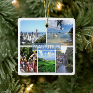 zMU022 PORT LOUIS, Mosaic, Afrika, Keramisch Ornament