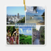 zMU022 PORT LOUIS, Mosaic, Afrika, Keramisch Ornament (Voorkant)