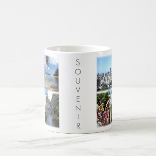 zMU022 PORT LOUIS, Mosaic, Afrika, Koffiemok (Center)