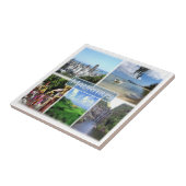 zMU022 PORT LOUIS, Mosaic, Afrika, Tegeltje (Zijkant)