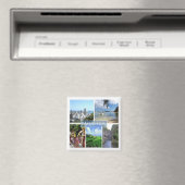 zMU022 PORT LOUIS, Mozaïek, Afrika, Fridge Magneet (Insitu (Vaatwasser))