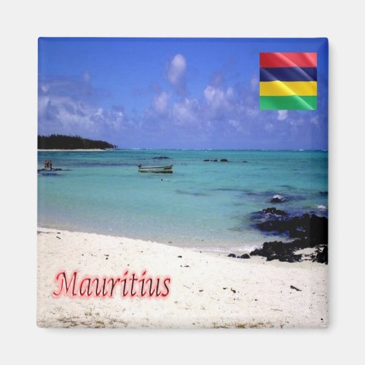 zMU026 MAURITIUS, Deer Island, Africa, Fridge Magneet (Voorkant)