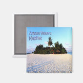 zMV005 ANGSANA VELAVARU, Maldiven, Azië, Fridge Magneet (Voorkant / Achterkant)