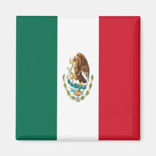 zMX001 MEXICO, Vlag, Amerika, Fridge Magneet