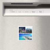 zMX004 MEXICO, Mosaic, Amerika, Fridge Magneet (Insitu (Vaatwasser))