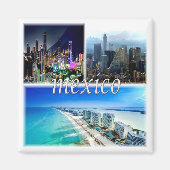 zMX004 MEXICO, Mosaic, Amerika, Fridge Magneet (Voorkant)
