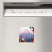 zMX010 MEXICO, Puebla, Iglesias Volcan, Fridge Magneet (Insitu (Vaatwasser))
