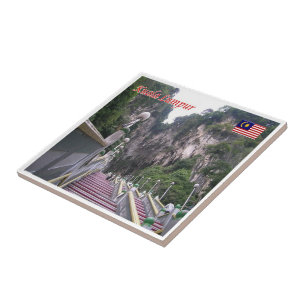 zMY013 BATU CAVES Kuala Lumpur, Maleisië, Tegeltje