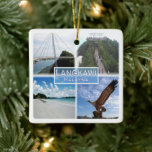 ZMY015 Kedah-strand, LANGKAWI, Maleisië, Fridge Ma Keramisch Ornament<br><div class="desc">Hier vind je het souvenir van je vakantie. Deze categorie bevat souvenirs van vele plaatsen in Maleisië. (strand van ZMY015 Kedah, LANGKAWI, Maleisië, fridge magnet). Verbazingwekkende vrienden en familieleden met de unieke souvenirs van uw geweldige reis. Probeer ons. #LeoPepeDesign - dataran helang, kabelauto, azië zuidoost maleisië, leopepedesign, reisreis fototoerisme, gift...</div>