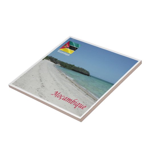 zMZ004 MOZAMBIQUE, Strand, Afrika, Tegeltje (Zijkant)
