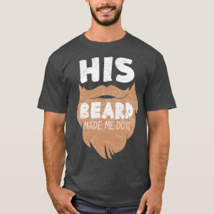 Z'n baard deed het 2 t-shirt