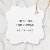 Z'n favoriete pleisterlabel voor bruiloft Welkomst Bedankjes Labels (Achterkant)