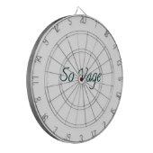 Z'n gezicht dartbord (Voorkant Links)