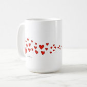 "ZN hart LF" Koffiemok (Voorkant links)