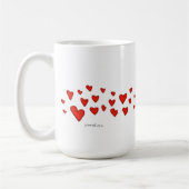 "ZN hart LF" Koffiemok (Links)