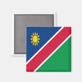 zNA001 NAMIBIA, Vlag, Afrika, Fridge Magneet (Voorkant / Achterkant)