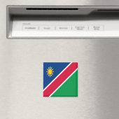 zNA001 NAMIBIA, Vlag, Afrika, Fridge Magneet (Insitu (Vaatwasser))