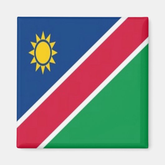 zNA001 NAMIBIA, Vlag, Afrika, Fridge Magneet (Voorkant)