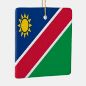 zNA001 NAMIBIË, Vlag, Afrika, Keramisch Ornament (Rechts)