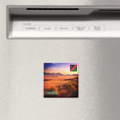 zNA005 NAMIBIA woestijn, Afrika, Fridge Magneet (Insitu (Vaatwasser))