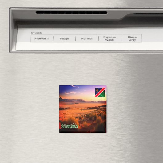 zNA005 NAMIBIA woestijn, Afrika, Fridge Magneet (Insitu (Vaatwasser))