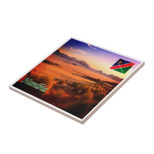 zNA005 NAMIBIË, Afrika, Tegeltje (Zijkant)