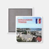 zNC004 NOUMEA, NIEUW-CALEDONIË, Oceanië, Fridge Ma Magneet (Voorkant / Achterkant)