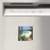 zNC007 OUVEA, NIEUW-CALEDONIË, Oceanië, Fridge Magneet (Insitu (Vaatwasser))