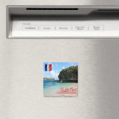 zNC008 ILE DES PINS, NIEUW CALEDONIË, Fridge Magneet (Insitu (Vaatwasser))