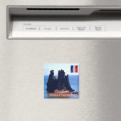 ZNC012 HIENGHENE, Nieuw-Caledonië, Oceania Fridge Magneet (Insitu (Vaatwasser))