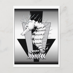 ZNDC Studio's Seahorse Tower Briefkaart