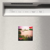 zNE006 NIGER, River, Africa, Fridge Magneet (Insitu (Vaatwasser))