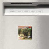 zNE008 NIGER, Oasis Bilma, Afrika, Fridge Magneet (Insitu (Vaatwasser))