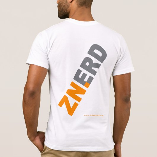 ZNERD. T-SHIRT (Achterkant)