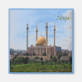 zNG003 ABUJA, Nigeria, Afrika, Fridge Magneet (Voorkant)