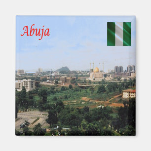 zNG004 ABUJA, Nigeria, Afrika, Fridge Magneet