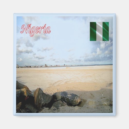 zNG006 NIGERIA, Eko Atlantic City, Afrika, Fridge Magneet (Voorkant)