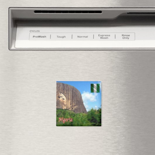 zNG010 NIGERIA, Zumarock, Afrika, Fidge Magneet (Insitu (Vaatwasser))