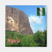 zNG010 NIGERIA, Zumarock, Afrika, Fidge Magneet (Voorkant)