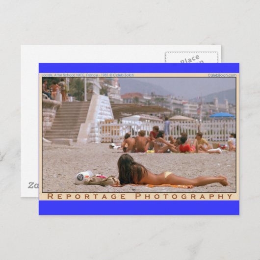 ZNICEGoldBikini Briefkaart (Voorkant / Achterkant)